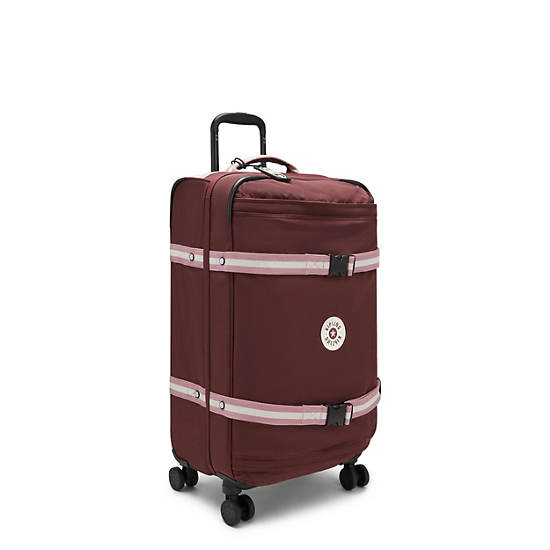 Valises Kipling Spontaneous Medium Rolling Rouge | FR 1465GS